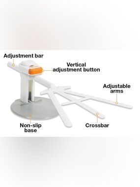 Fiskars Flat Vinyl Alignment Tool, White/Orange
